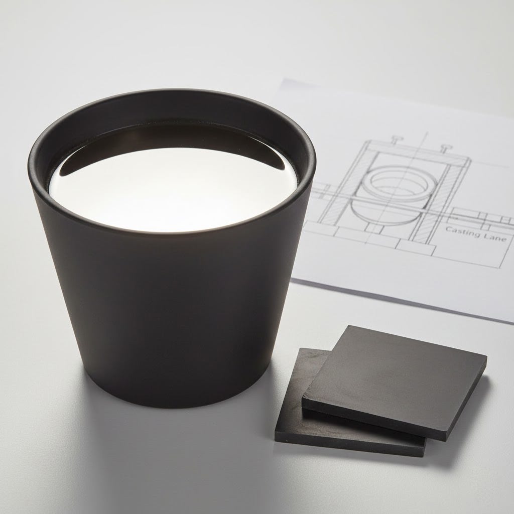 silicon carbide crucibles for foundry