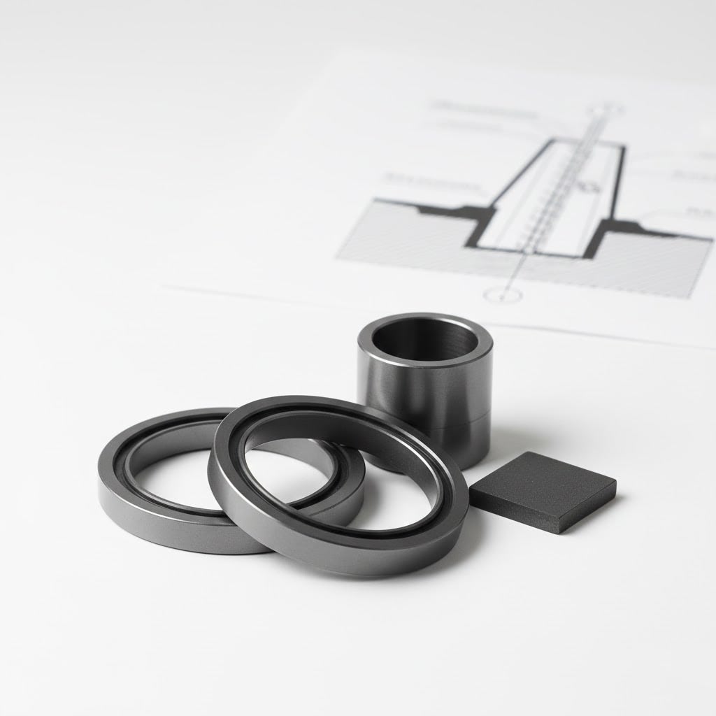 silicon carbide seals and bearings