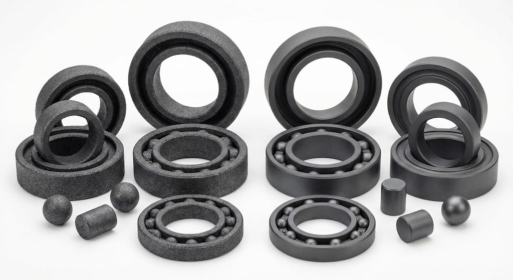 Silicon Carbide Vs Silicon Nitride Bearings