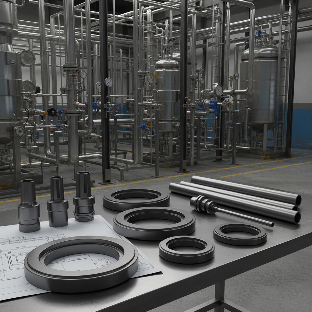 Silicon Carbide Components For Chemical Processing Equipment