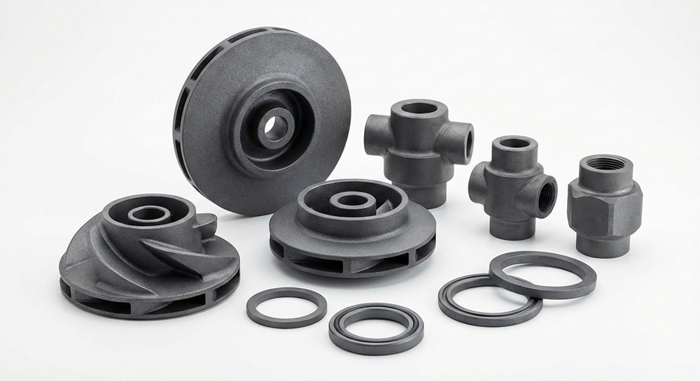 Silicon Carbide For Sulfuric Acid Pumps And Valves