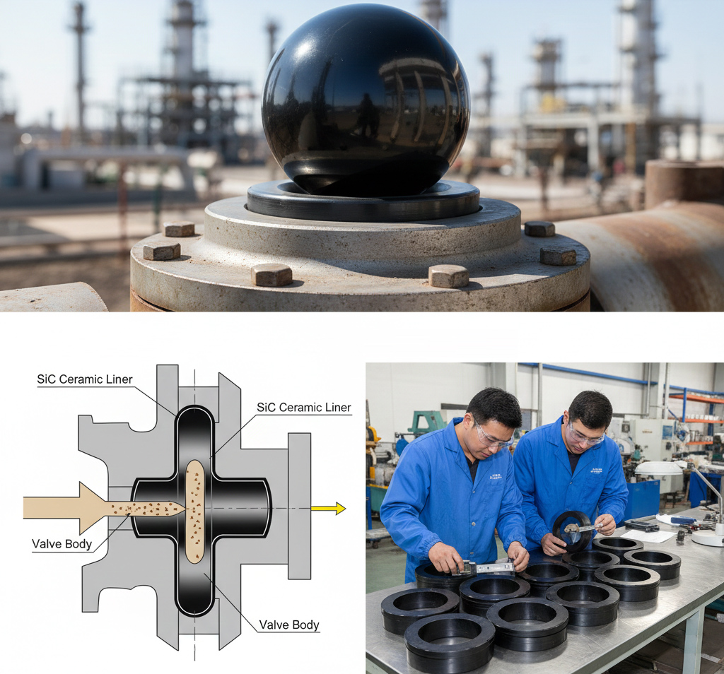 Silicon Carbide Ceramics In Oil And Gas Surface Equipment Applications